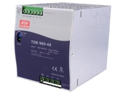 Alimentator pulsatoriu 48VDC 20A DIN 960W foto