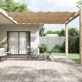 VidaXL Copertină verticală, gri taupe, 100x1000 cm, țesătură oxford
