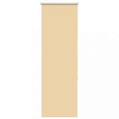 vidaXL Jaluzea cu role opace bej 50x130 cm lățime material 45,7 cm foto