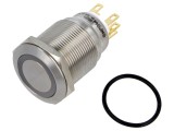 Comutator Anti-Vandalism ONPOW 2 Poziții SPDT 3A/220VAC IP65 GQ22-L-11ZE/J/G/24V/S