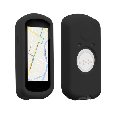 Husa de protectie pentru GPS Garmin Edge 1030/Edge 1030 Plus, Kwmobile, Negru, Silicon, 43314.01 foto