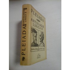 PLEIADA - ANTOLOGIE LIRICA II