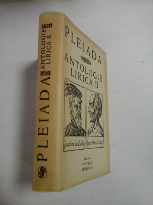 PLEIADA - ANTOLOGIE LIRICA II