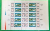 TIMBRE ROMANIA 1989 l.p.1225b ZIUA MARCII POSTALE -coala tete-beche MNH**, Nestampilat