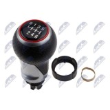 Maner schimbator viteze Audi A3 2003-, A4 B8 2008-, A5 2007-, A6 2004-, Q5 2008-, Red; 6 trepte, AU-012