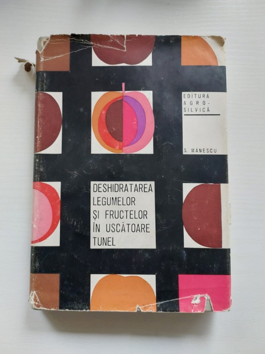 DESHIDRATAREA LEGUMELOR SI FRUCTELOR IN USCATOARE TUNEL - S. MANESCU - 1967