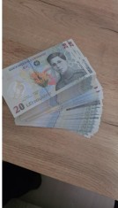 Bacnote 20 lei foto