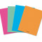 Caiet A5, 36 File - 80g/mp, Liniat Stanga, Coperta Pp Transparent Color, Aurora - Matematica