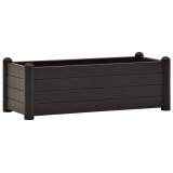 Cumpara ieftin Strat inaltat de gradina, antracit, 100 x 43 x 35 cm, PP