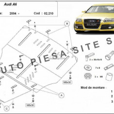 Scut metalic motor Audi A6 C6 fabricat in perioada 2004 - 2011 (fara laterale) APS-02,210