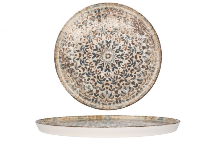 Rinart Farfurie pentru cină - Aztec - Porţelan - 28 cm - set de 6