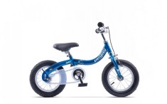 Bicicleta copii SOIM 2in1 12 ALBASTRU foto