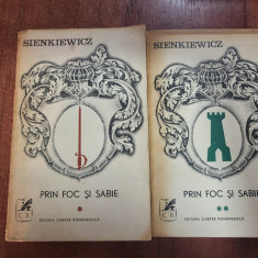 Prin foc si sabie vol.1 si 2 de Henryk Sienkiewicz