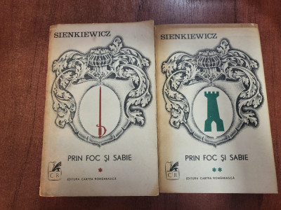 Prin foc si sabie vol.1 si 2 de Henryk Sienkiewicz foto