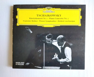 CD Tschaikowsky, Sviatoslav, Karajan, Klavierkonzert Nr.1 Klavier Und Orchester foto