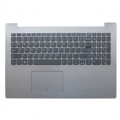 Carcasa superioara cu tastatura palmrest Laptop, Lenovo, IdeaPad 330-15AST, 330-15IGM, 330-15IKB, argintie, v2 foto