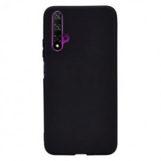 Husa TPU Matte Huawei Nova 5T Black foto