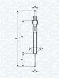 MAGNETI MARELLI 062900090304 Bujie incandescenta