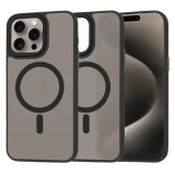 Husa pentru iPhone 15 Pro Max - Techsuit HaloFrost&nbsp;MagSafe Series - Black