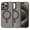 Husa pentru iPhone 15 Pro Max - Techsuit HaloFrost&nbsp;MagSafe Series - Black