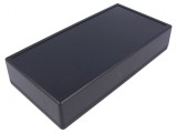 Carcasă universală ABS neagră 110x220x44mm