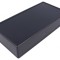 Carcasă universală ABS neagră 110x220x44mm
