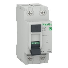 Diferential RCCB 25A 2P 30mA tip AC Easy9 Schneider EZ9R32225