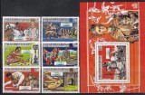 Madagascar 1987 - Jocurile Olimpice - Barcelona, Serie + PA + Colita, MNH, Nestampilat