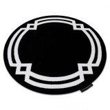 Covor HAMPTON Lux cerc negru, cerc 160 cm