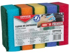 Bureti Pentru Spalat Vasele, 62 X 96mm, 5 Buc/set, Office Products Maxi Premium - Culori Asortate foto