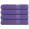 vidaXL Prosoape 4 buc Violet 100x200 cm 360 g/m&sup2; 100% bumbac 136891