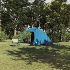vidaXL Cort albastru 370 x 230 x 185 cm Poliester și fibră de sticlă 42000991