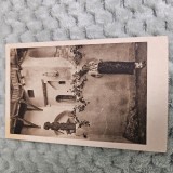 Carte postala regalitate Printesa Ileana la Castelul Bran