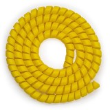 Protecție spiralată pentru cablu trotinetă electrică, galben, eWheel | Motorevolution