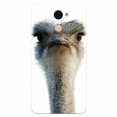 Husa silicon pentru Huawei Enjoy 7 Plus, Emu foto