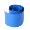 Folie termocontractabila pentru Li-ion 18650/26650/etc. 280mm 1m albastru, Oem