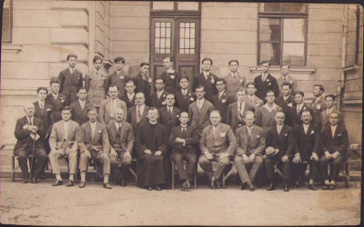 HST P929 Poză profesori liceu Simeria 1929 foto