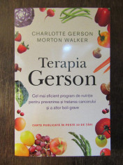 CHARLOTTE GERSON, MORTON WALKER -TERAPIA GERSON , 2019 foto