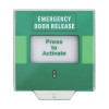 Buton aplicabil din plastic pentru iesire de urgenta, LED, buzzer (TEXT) CSB-802