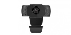Camera web, FULL HD, 1080p, Microfon, USB 2.0, Plug&amp;amp;Play, compatibil cu Windows 10/8/7 si Mac, Negru