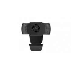 Camera web, FULL HD, 1080p, Microfon, USB 2.0, Plug&amp;amp;Play, compatibil cu Windows 10/8/7 si Mac, Negru