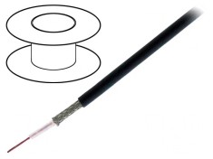 Cablu Coaxial RG174 305m Negru
