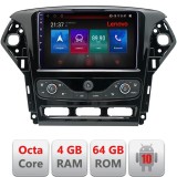 Navigatie Android Ford Mondeo 2011-2014, 4GB RAM, 64GB, 4G LTE, GPS