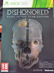 Dishonored Game of the Year Edition, Xbox 360, original, alte sute de titluri foto