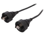 Patch Cord Ethernet 2m 8Pini Poliamidă Aurit 1.5A