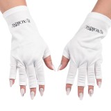 Cumpara ieftin Manusi Protectie UV LUXORISE - alb marime universala L22 cm