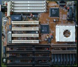 Placa de baza veche vintage Socket 3 PGA 237 486 Gigabyte GA-486IM rev.2 Baby-AT - sigilata