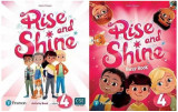 Rise and Shine A1+, Level 4, Activity Book with eBook and Busy Book Pack - Paperback brosat - Helen Dineen - Pearson