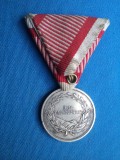 DER TAPFERKEIT-MEDALIA PENTRU VITEJIE 1914-1918 /Ag-OFITERI-AUSTRIA