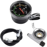Cumpara ieftin Kilometraj mecanic pentru bicicleta, vitezometru analog, cablu 86 cm